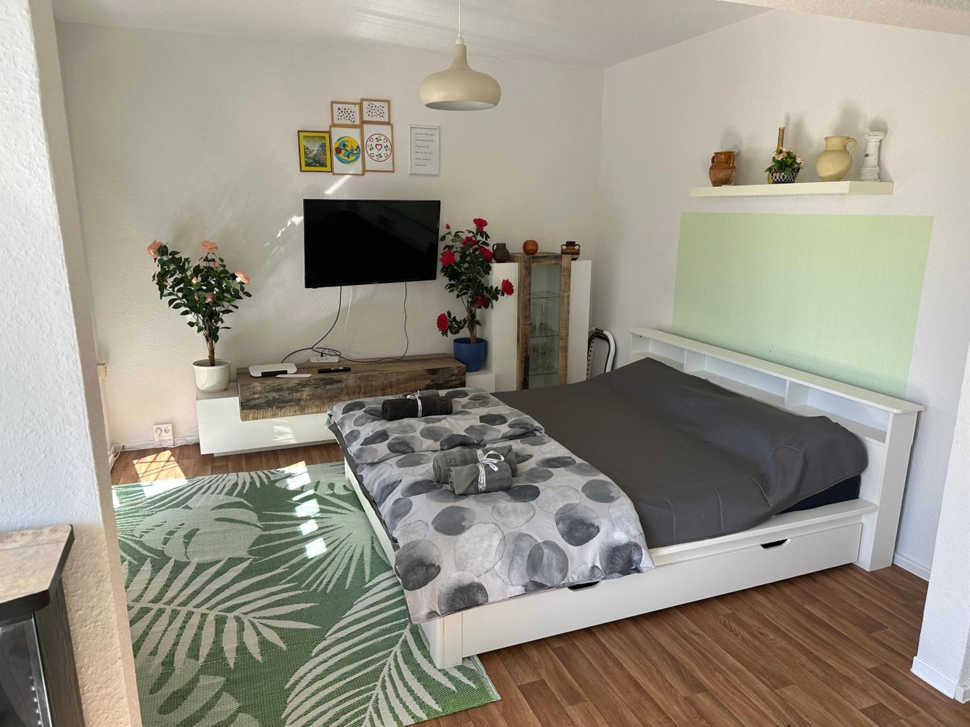 Ruhige Sonnige 1,5 Zimmer Wohnung Erfurt Kültér fotó